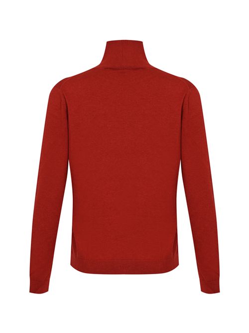 Dolcevita Kiku in filato di seta e lana Rosso Bacca WEEKEND MAX MARA | 2525366012600008